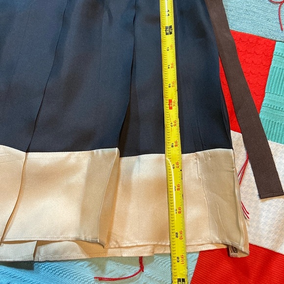 Color Block Silk Skirt By GAP Brand. - Picture 12 of 16